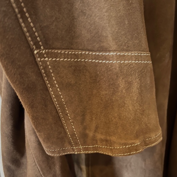 Milestone mens or womens brown suede jacket good condition - Picture 11 of 16